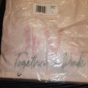 PINK Victoria's Secret Light Pink Graphic Tee